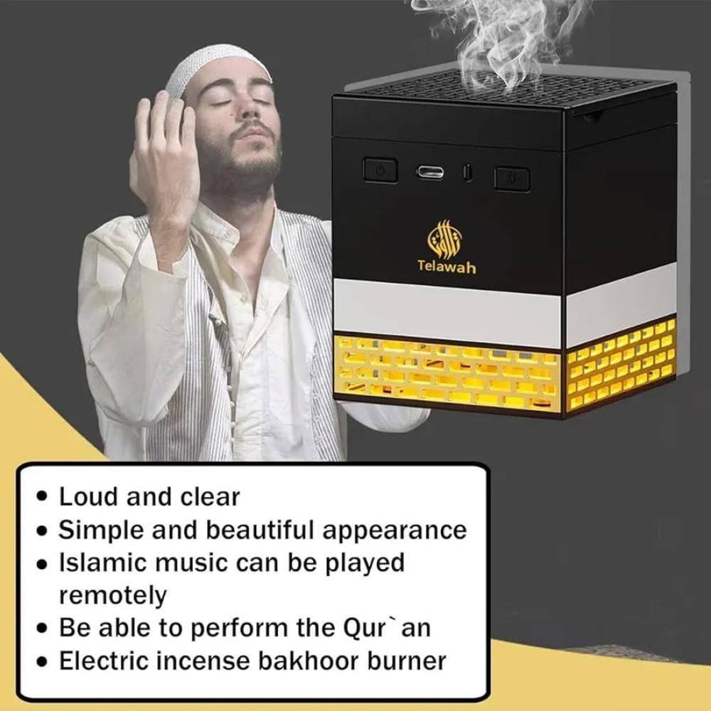 Encensoir électrique Kaaba avec Coran — SQ-718 8